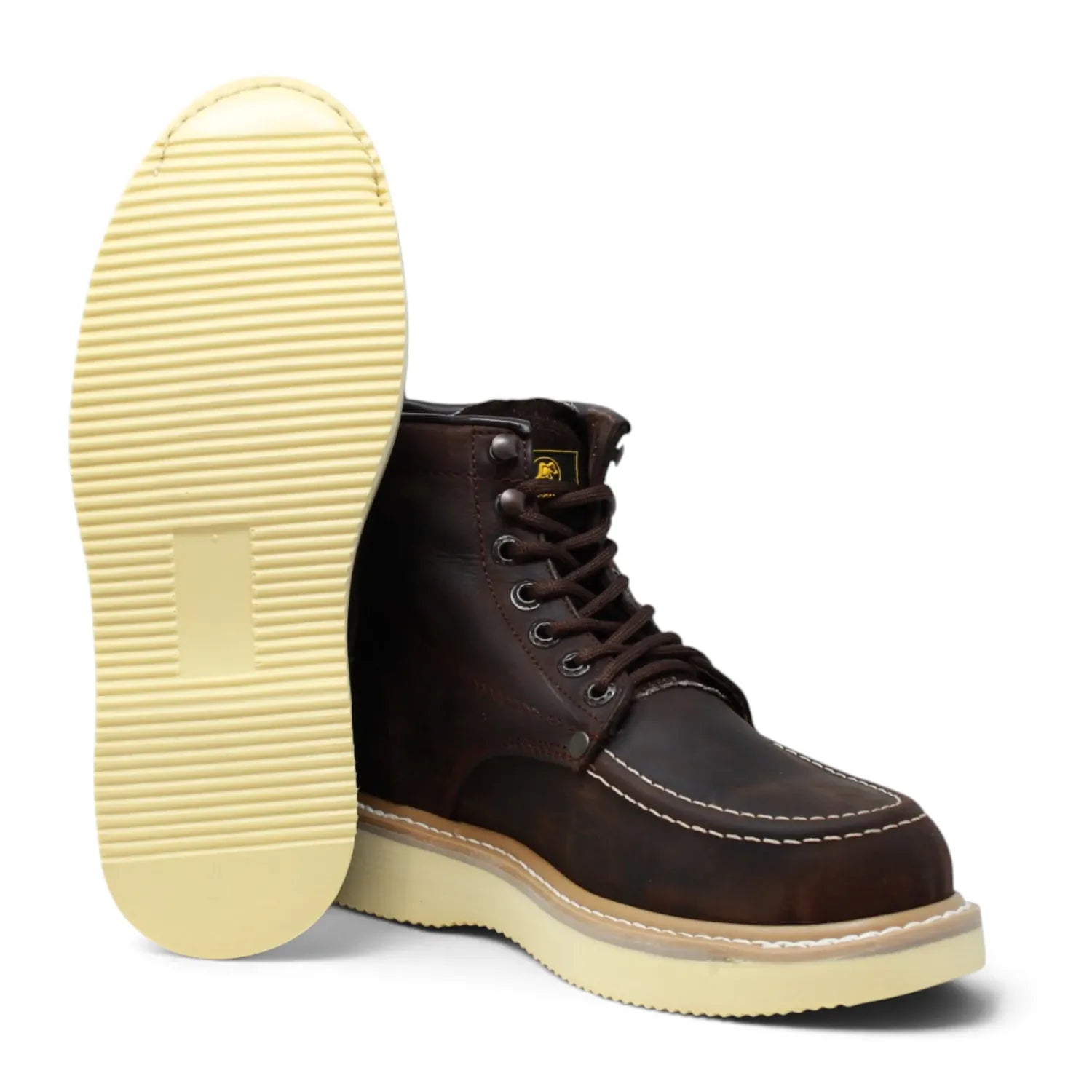 Wolverine Boots Rodeo Imports Men's Lace-Up Work Boots with Mil Rayas Sole