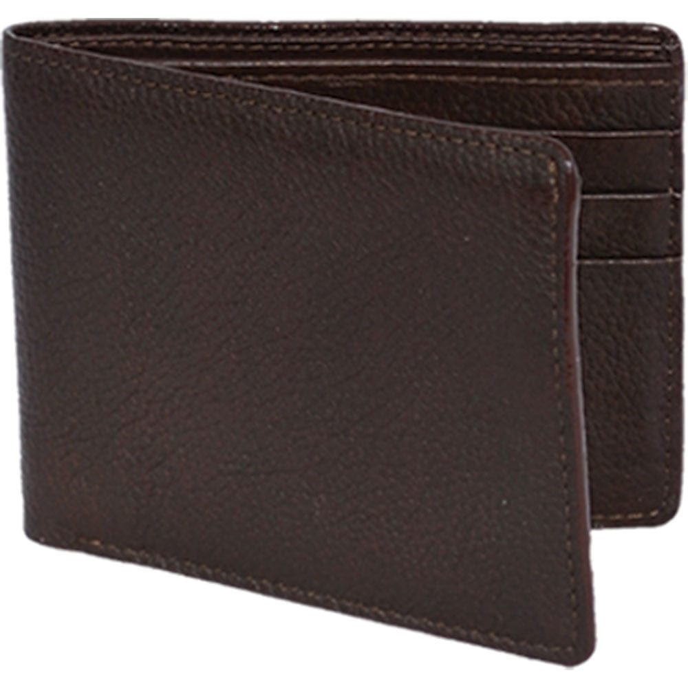 Genuine Elk Leather Wallet in Brown Color - Los Altos Boots