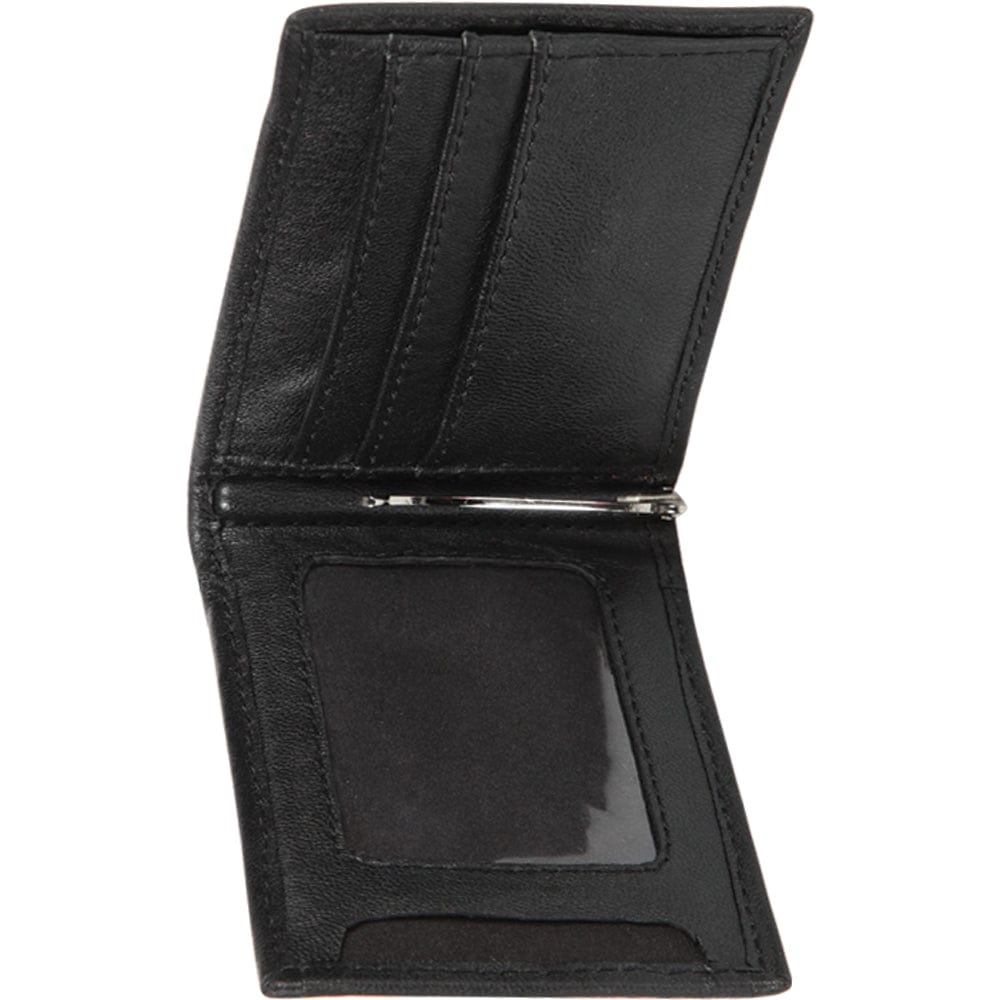 Genuine Caiman Skin Wallet in Black Cherry Color - Los Altos Boots