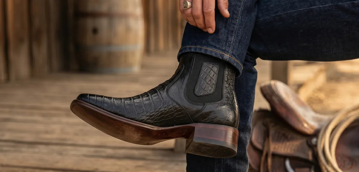 Men's Short Cowboy Boots