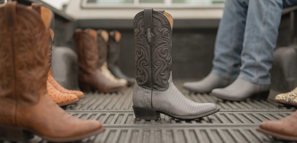 Round Toe Western Boots