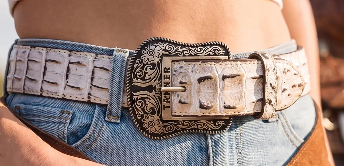 Caiman Skin Belts