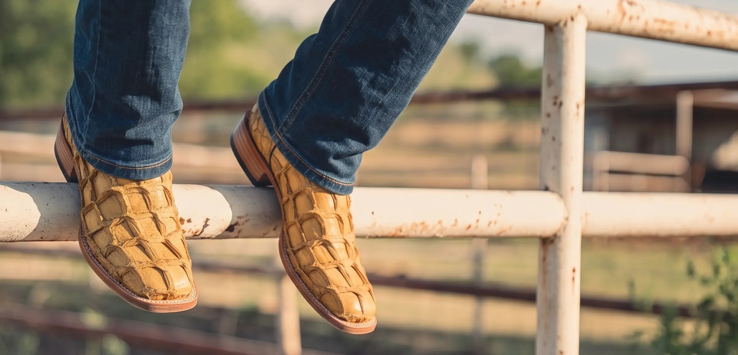 Fish Skin Boots
