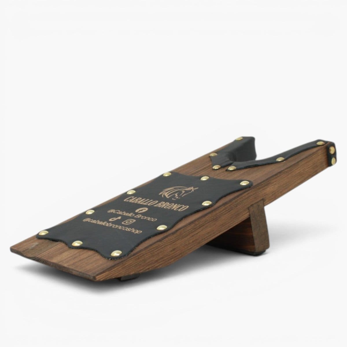 Caballo Bronco Wooden Boot Jack - Side View