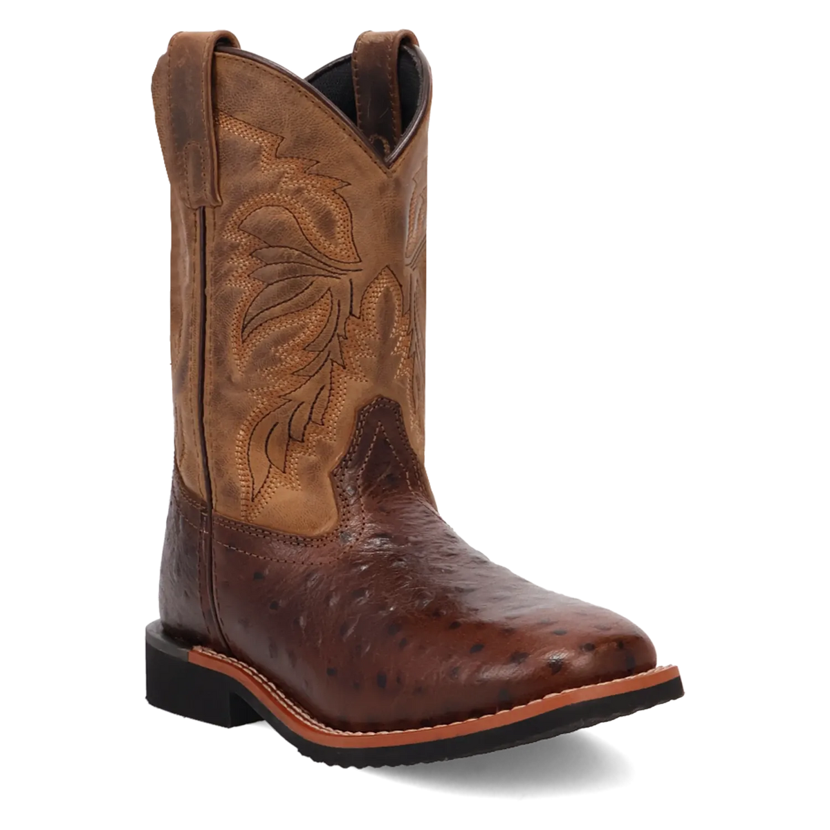 Dan Post Boots Boots Brown / 3.5 Dan Post Youth´s Jet Leather Wide Square Toe Boots - Brown