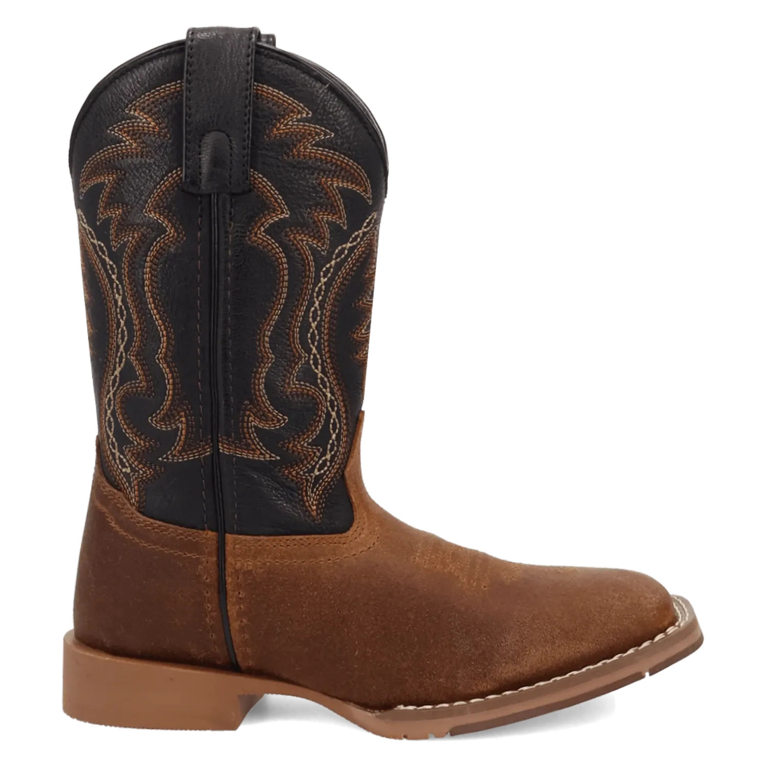 Dan Post Boots Boots Dan Post Kid´s Beasley Leather Wide Square Toe Boots - Tan