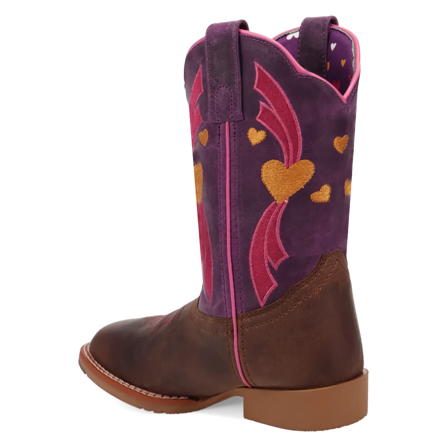 Dan Post Boots Boots Dan Post Kid´s Lottie Leather Wide Square Toe Boots - Tan