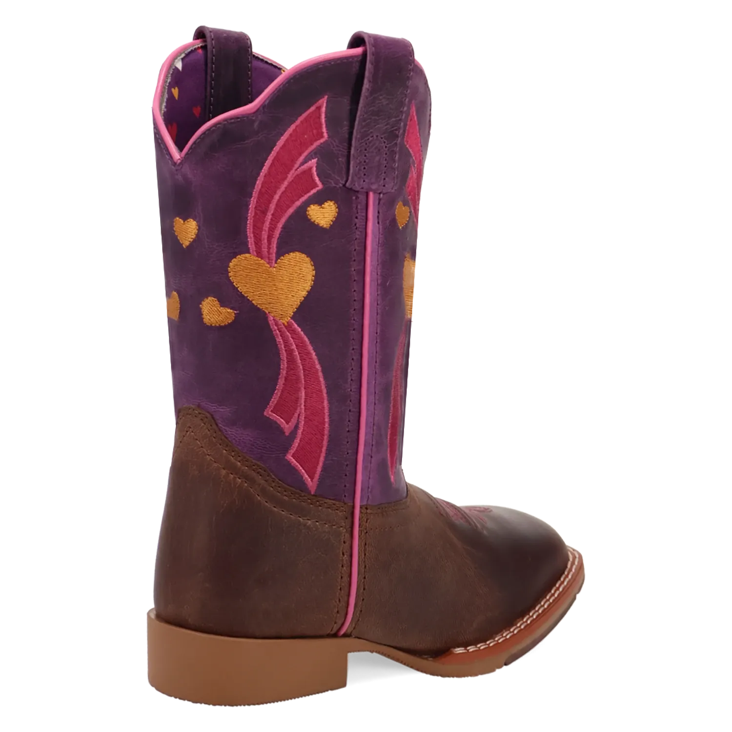 Dan Post Boots Boots Dan Post Kid´s Lottie Leather Wide Square Toe Boots - Tan