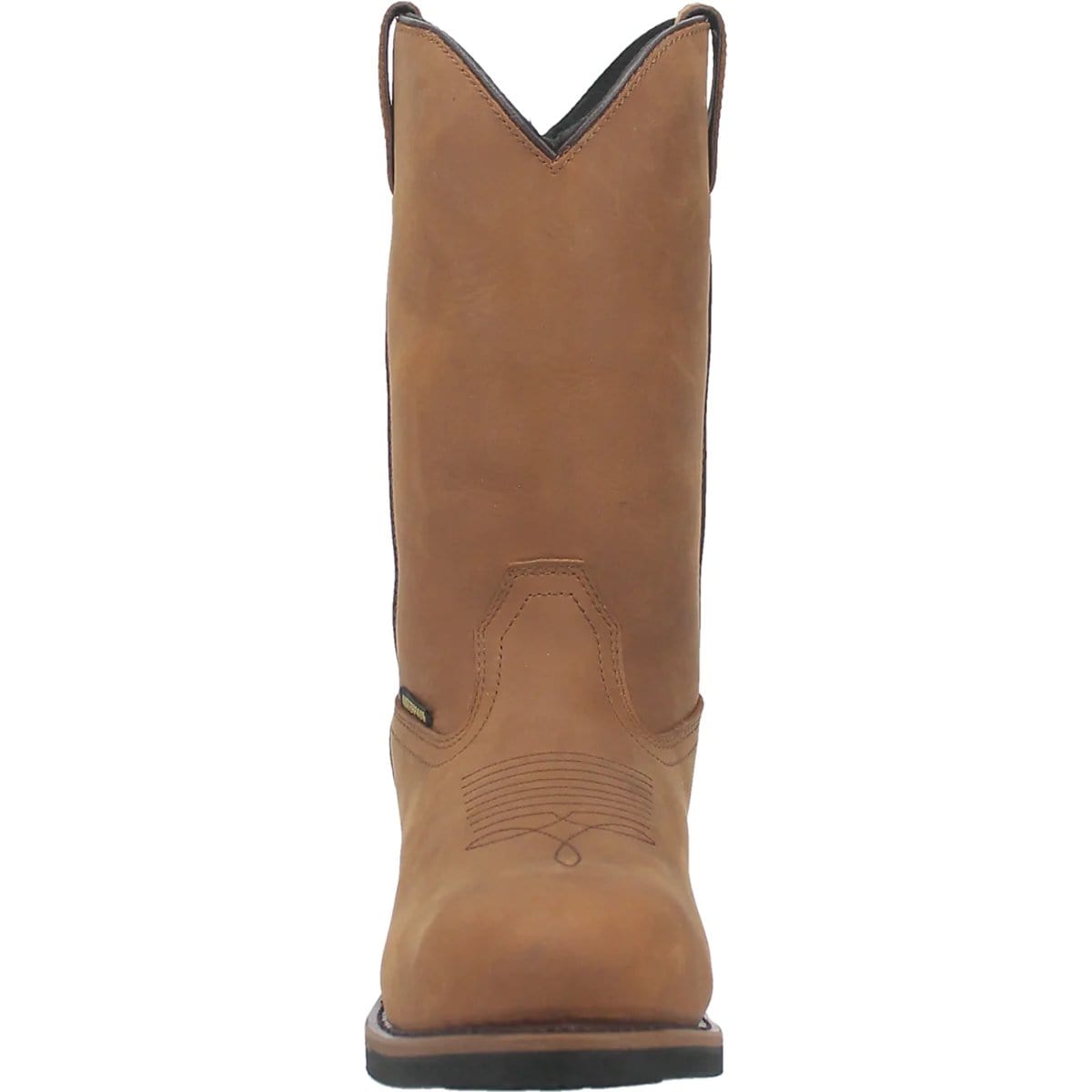 Dan Post Men's Alburquerque Work Boots Waterproof in Brown - Front View