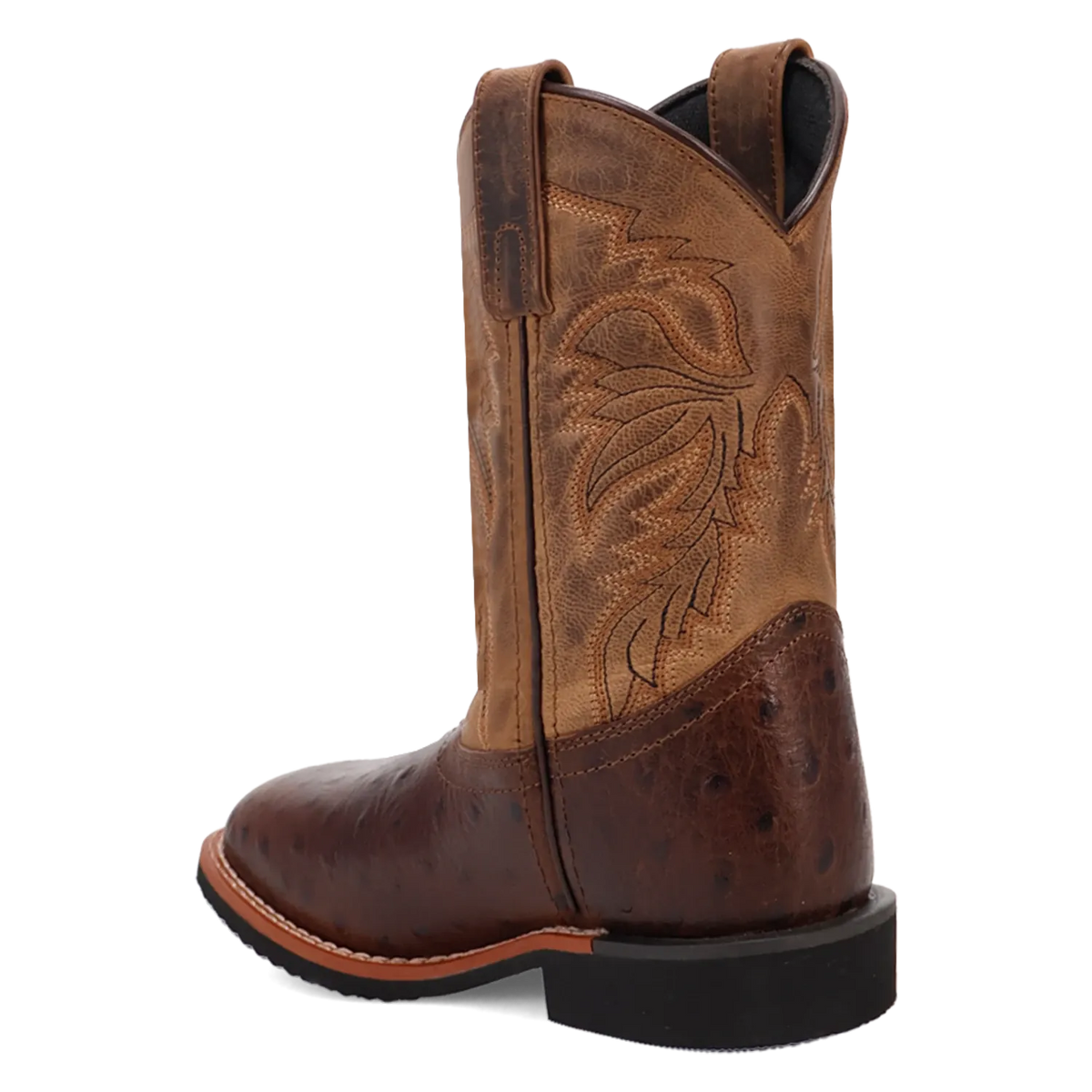 Dan Post Boots Boots Dan Post Youth´s Jet Leather Wide Square Toe Boots - Brown