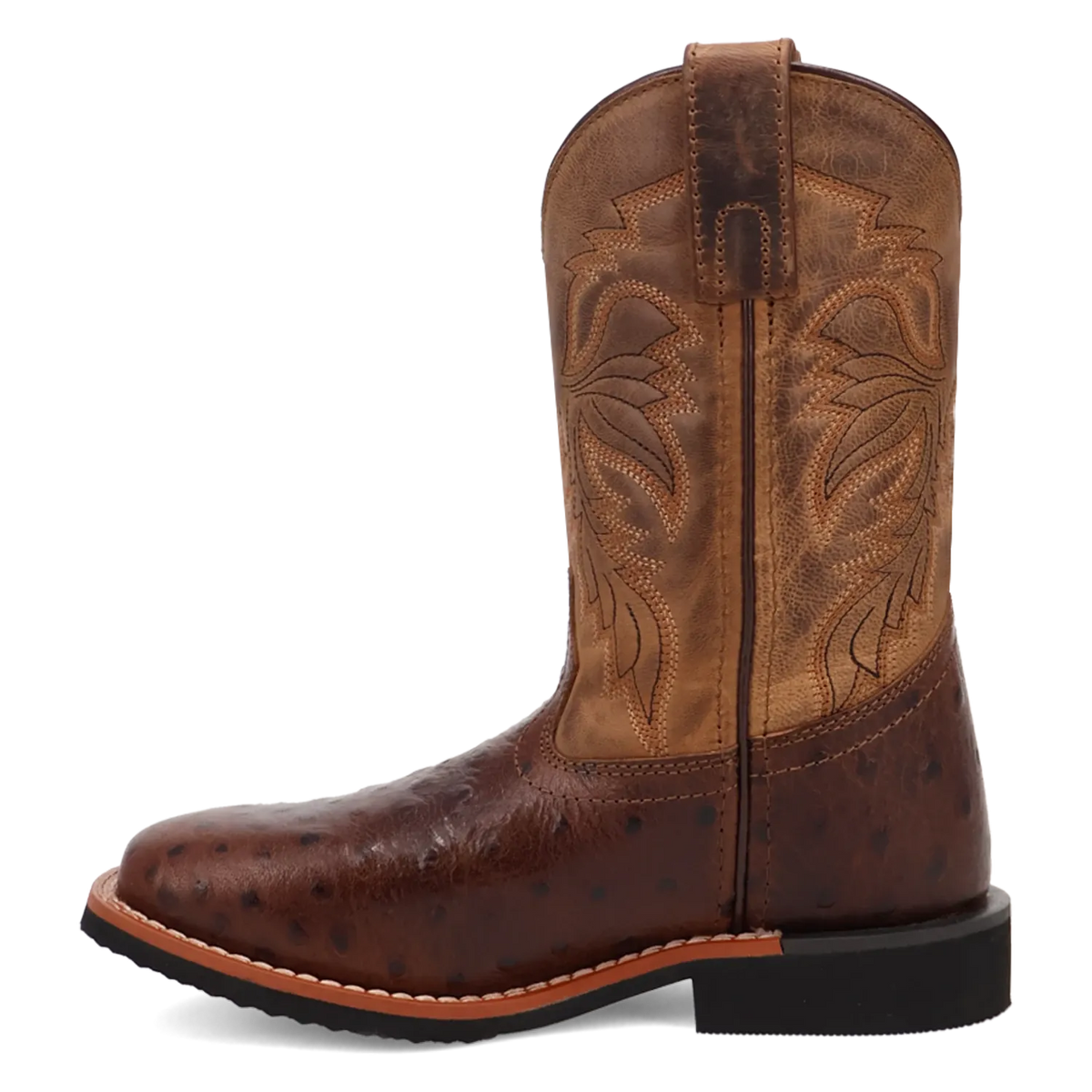 Dan Post Boots Boots Dan Post Youth´s Jet Leather Wide Square Toe Boots - Brown