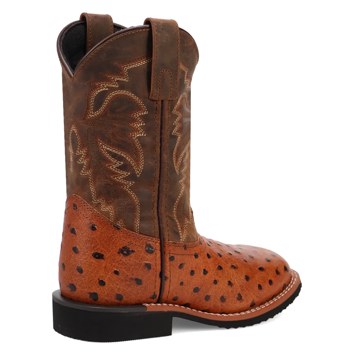 Dan Post Boots Boots Dan Post Youth´s Jet Leather Wide Square Toe Boots - Tan