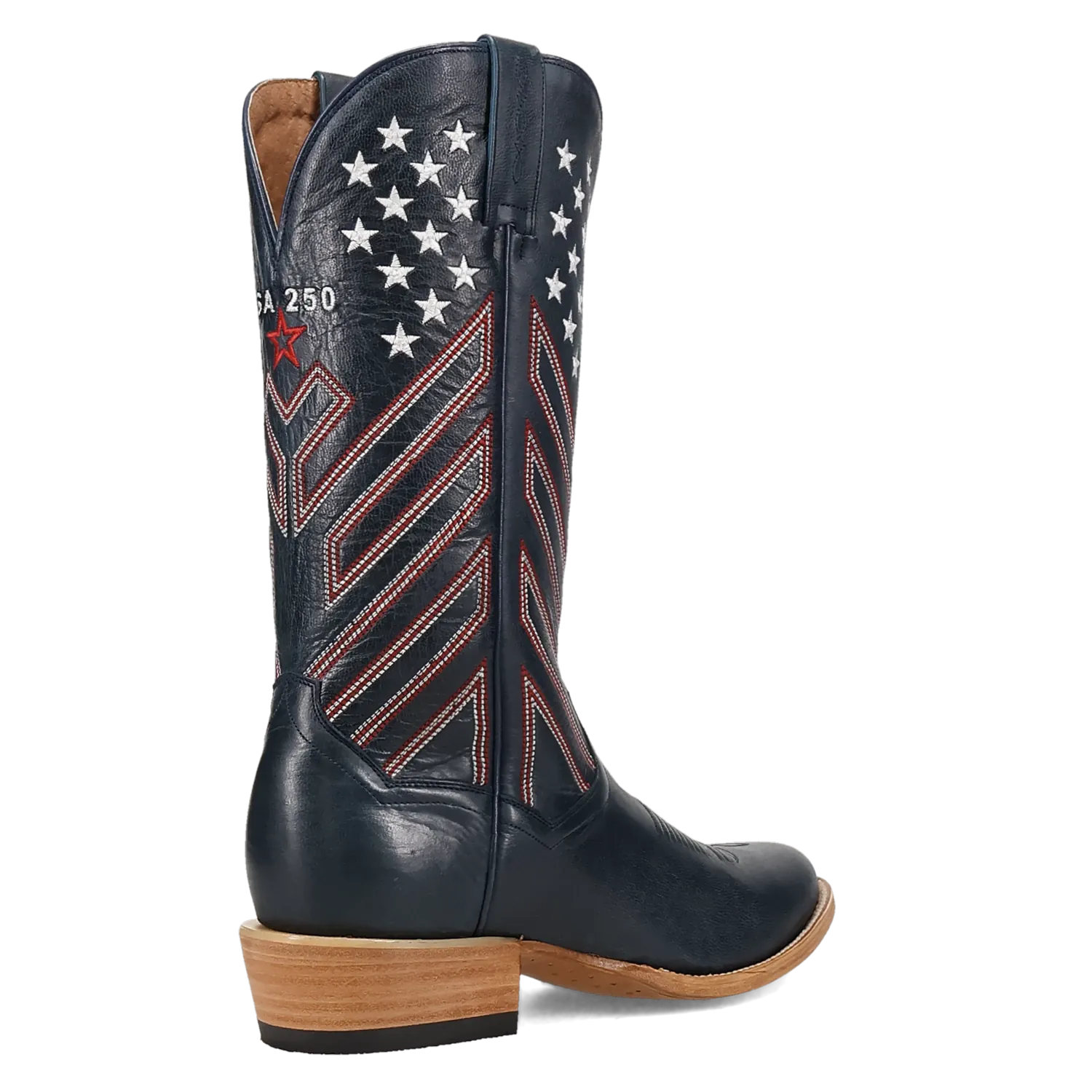 Dan Post Boots Boots Men's America 250 Leather Round Toe Boots Blue Color - Dan Post Boots