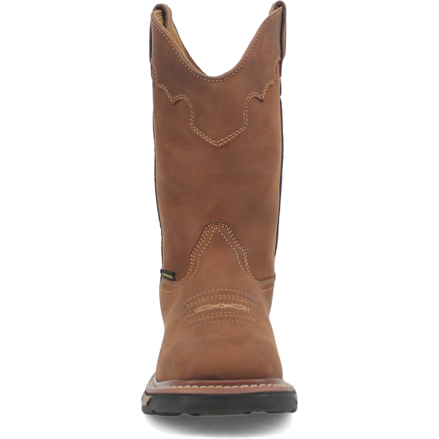 Dan Post Boots Boots Men's Blayde Waterproof Leather Steel Wide Square Toe Work Boots Saddle Tan Color - Dan Post Boots