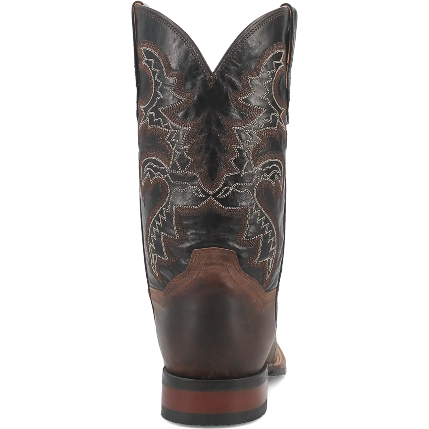 Dan Post Boots Boots Men's Franklin Leather Wide Square Toe Boots Chocolate Color - Dan Post Boots