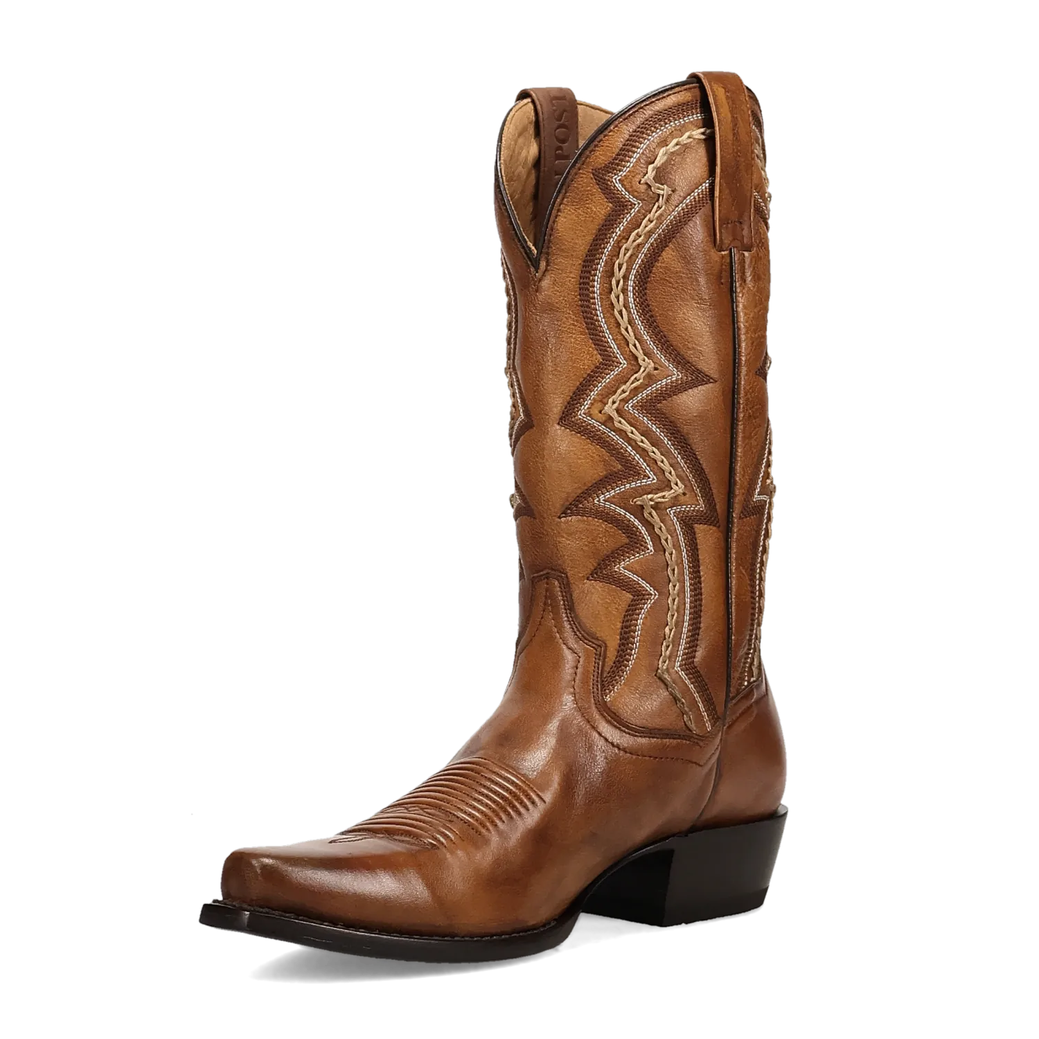 Dan Post Boots Boots Men's Gallup Leather Snip Toe Boots Bay Apache Color - Dan Post Boots