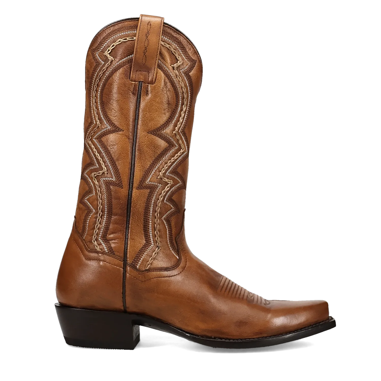 Dan Post Boots Boots Men's Gallup Leather Snip Toe Boots Bay Apache Color - Dan Post Boots