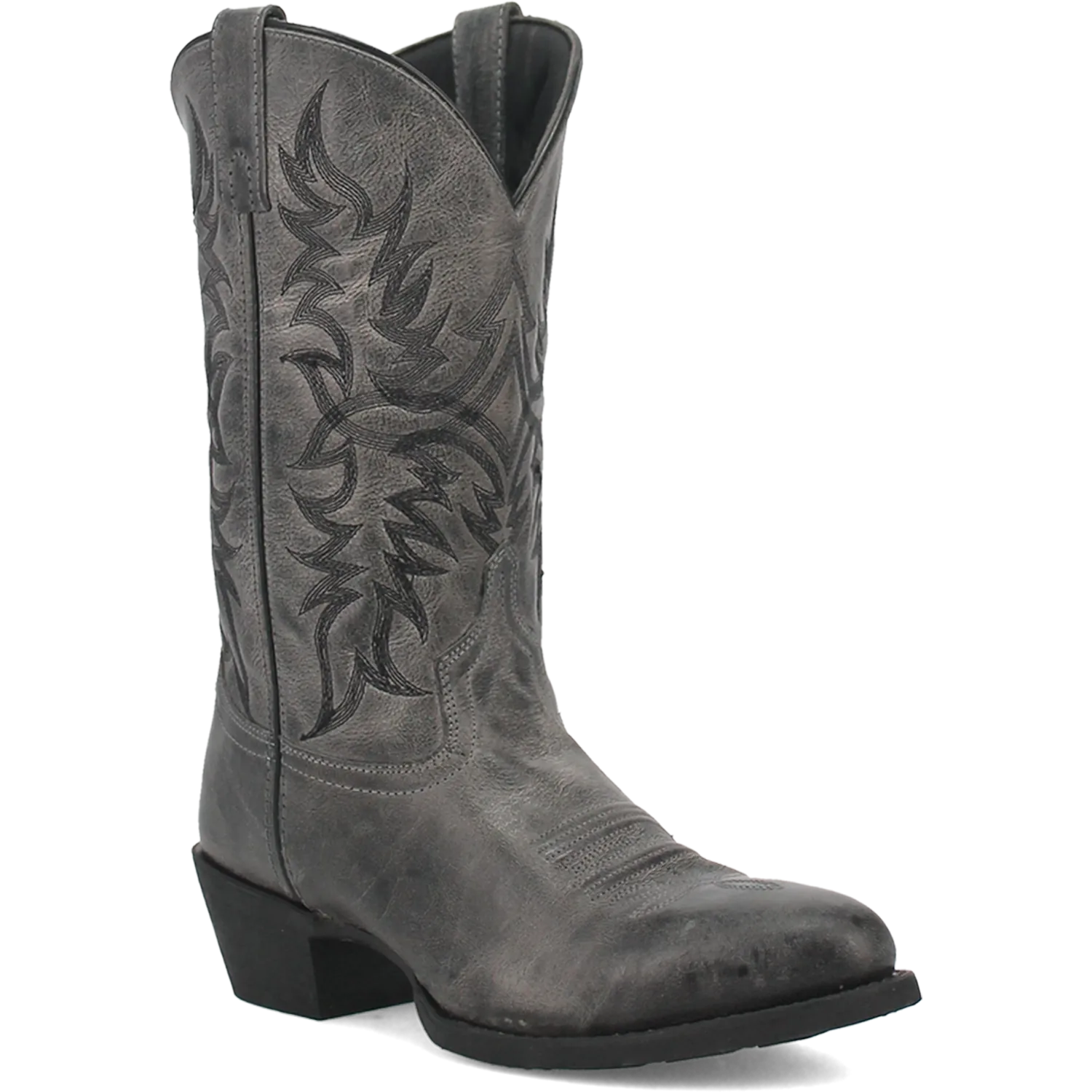 Dan Post Boots Boots Men's Harding Leather Round Toe Boots Grey Color - Laredo Boots