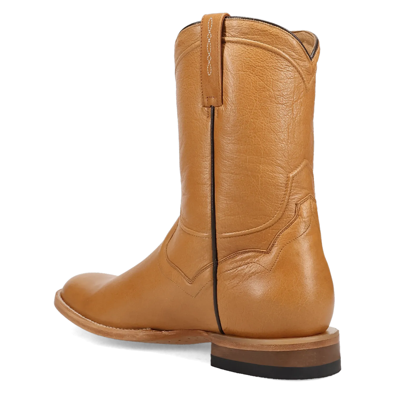 Dan Post Boots Boots Men's Hartwell Leather Round Roper Toe Short Boots Camel Color - Dan Post Boots