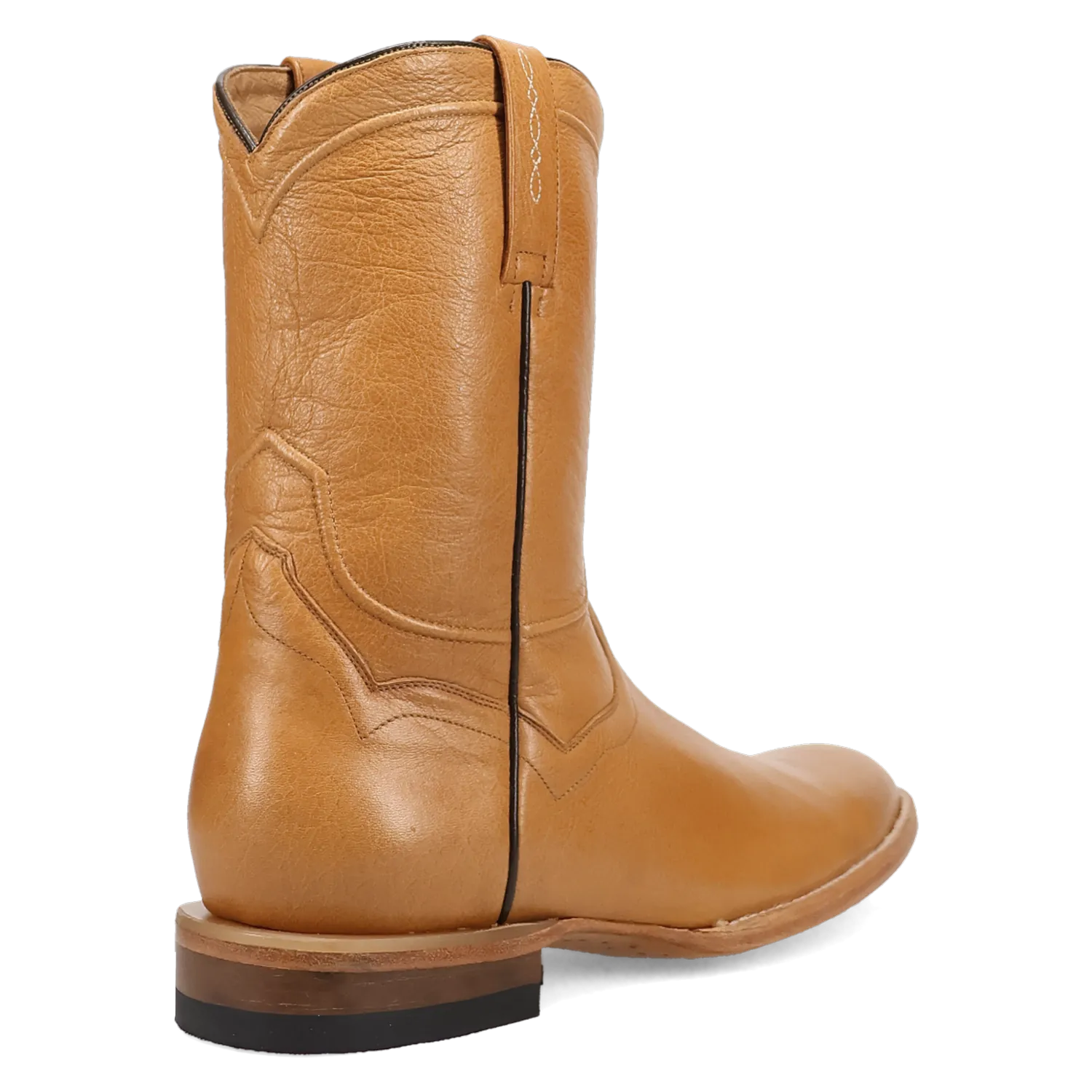 Dan Post Boots Boots Men's Hartwell Leather Round Roper Toe Short Boots Camel Color - Dan Post Boots