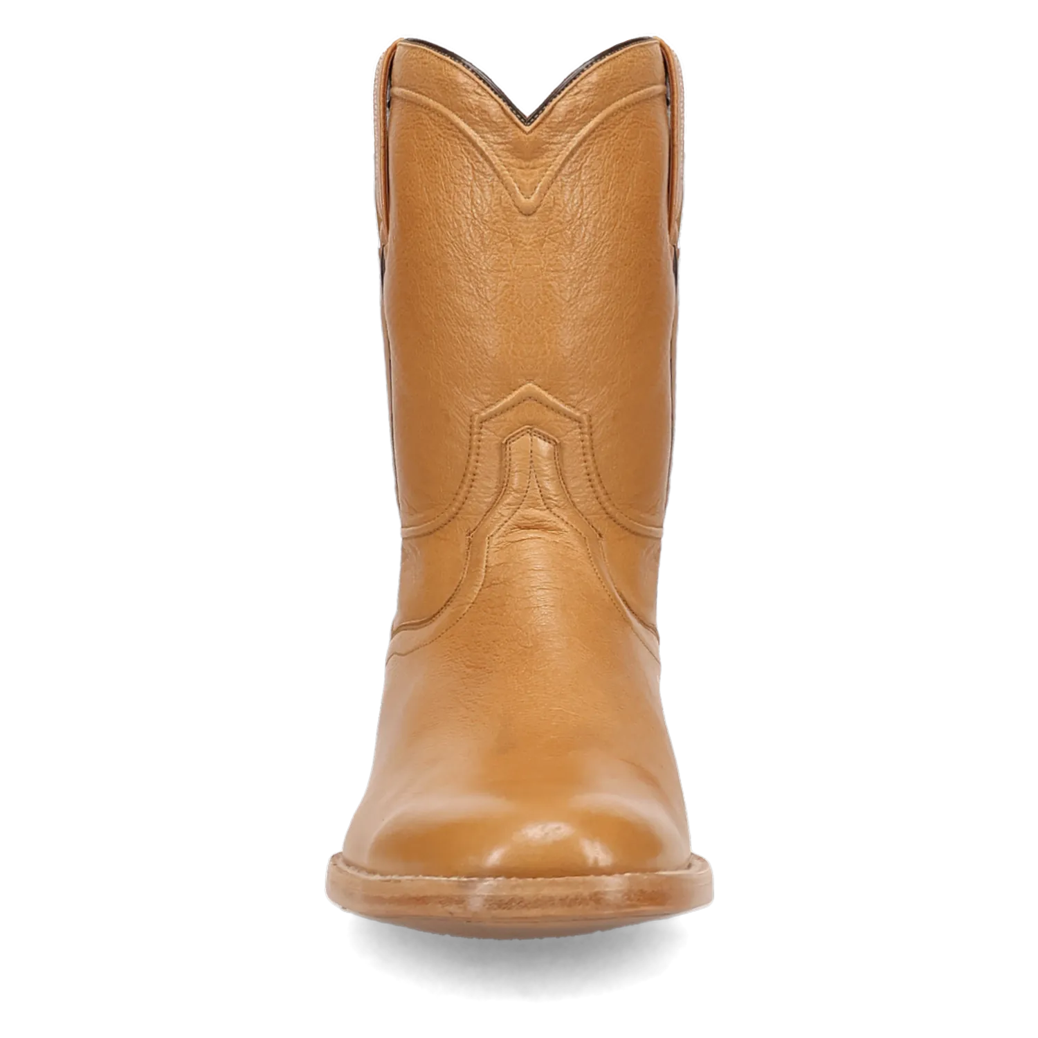 Dan Post Boots Boots Men's Hartwell Leather Round Roper Toe Short Boots Camel Color - Dan Post Boots
