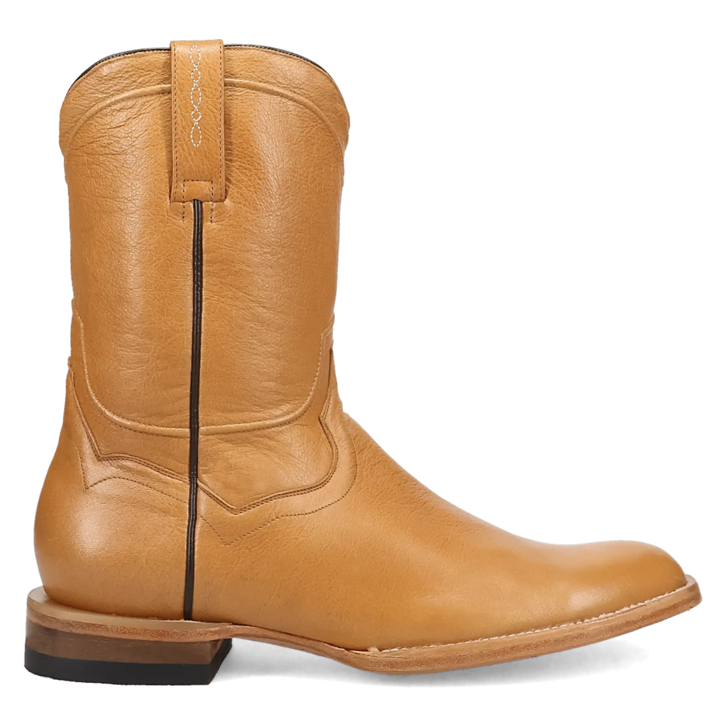Dan Post Boots Boots Men's Hartwell Leather Round Roper Toe Short Boots Camel Color - Dan Post Boots
