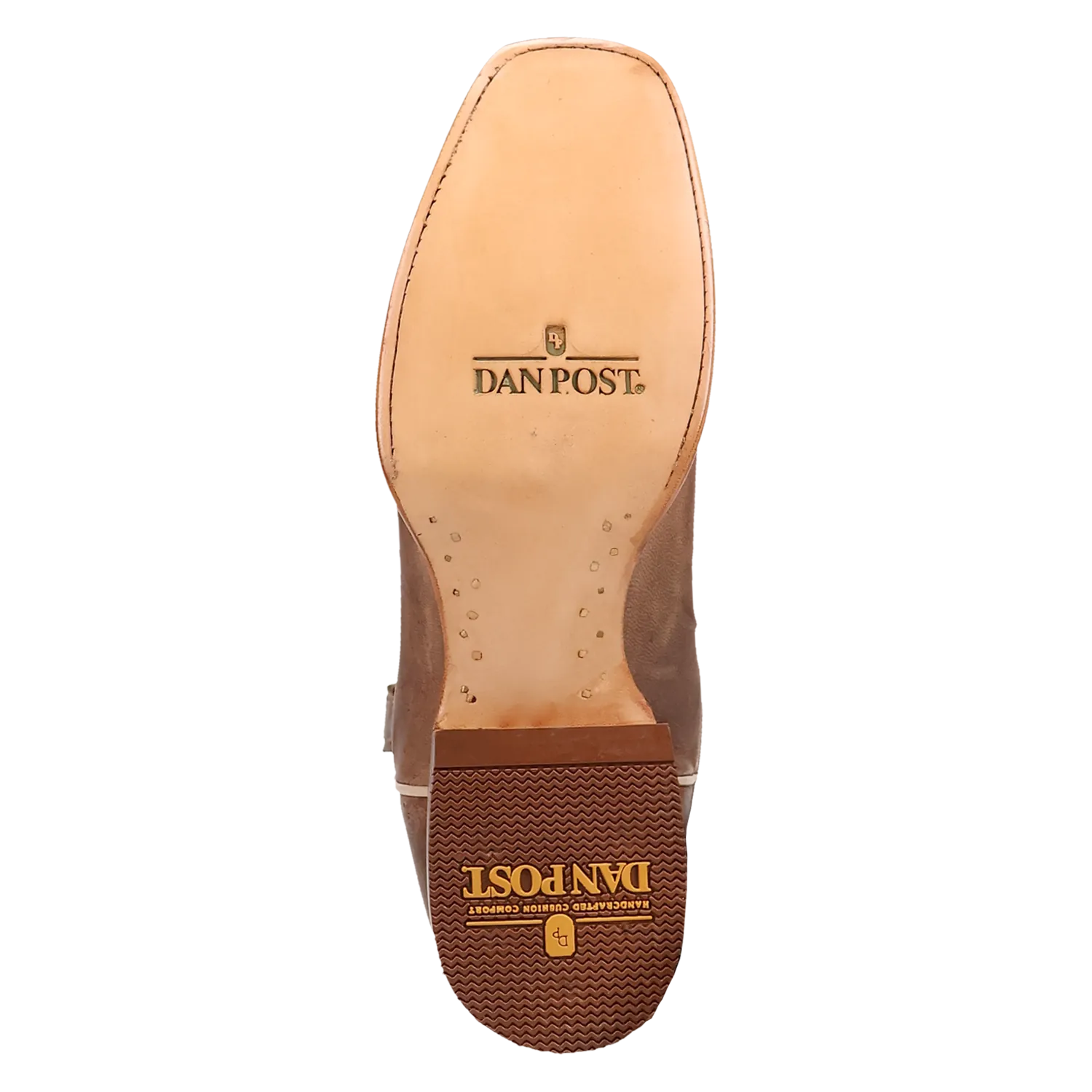 Dan Post Boots Boots Men's Jerry Leather Square Toe Boots Tan Color - Dan Post Boots