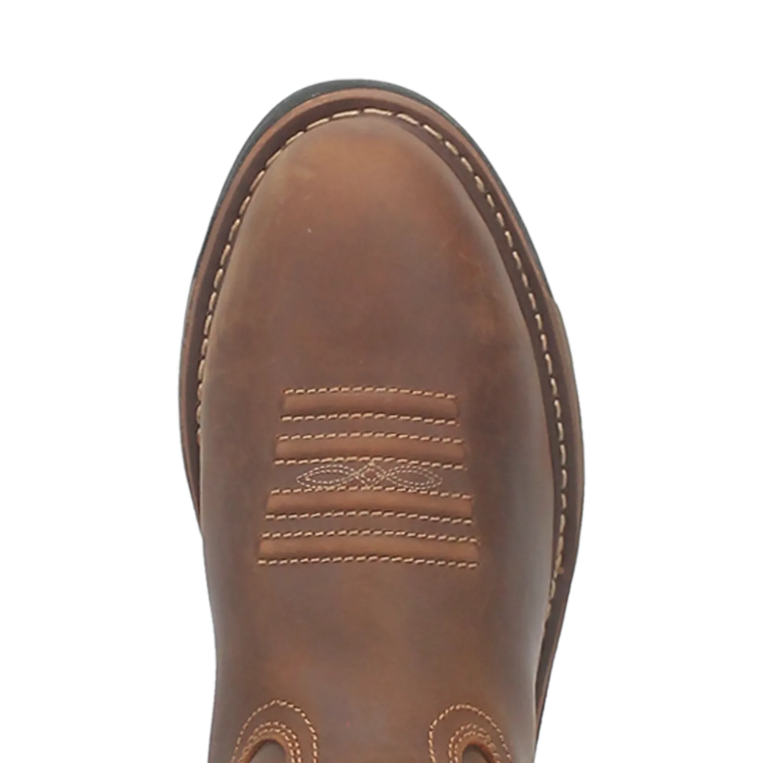 Dan Post Boots Boots Men's Journeyman Leather Composite Wide Round Toe Work Boots Saddle Color - Dan Post Boots