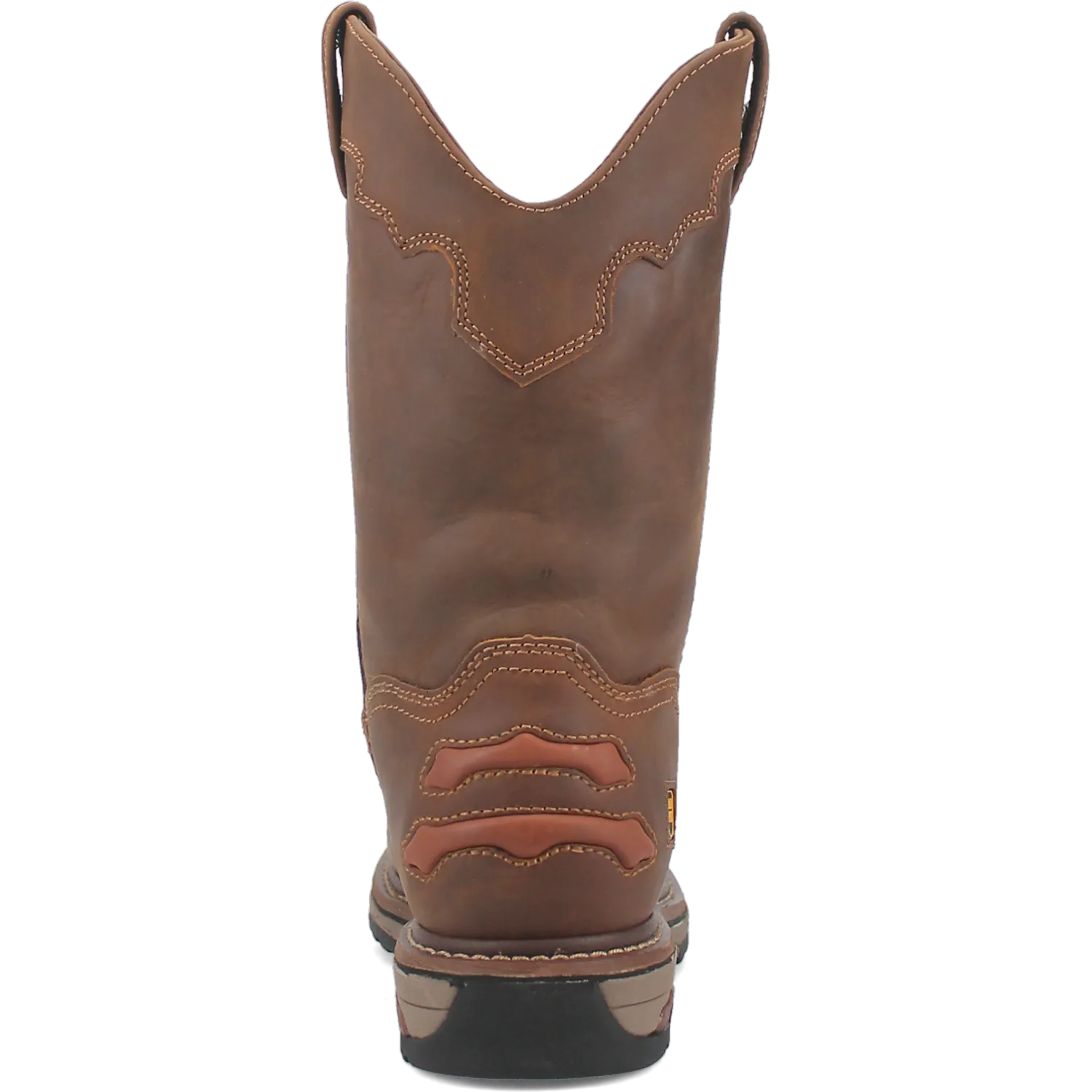 Dan Post Boots Boots Men's Journeyman Leather Wide Round Toe Work Boots Saddle Color - Dan Post Boots