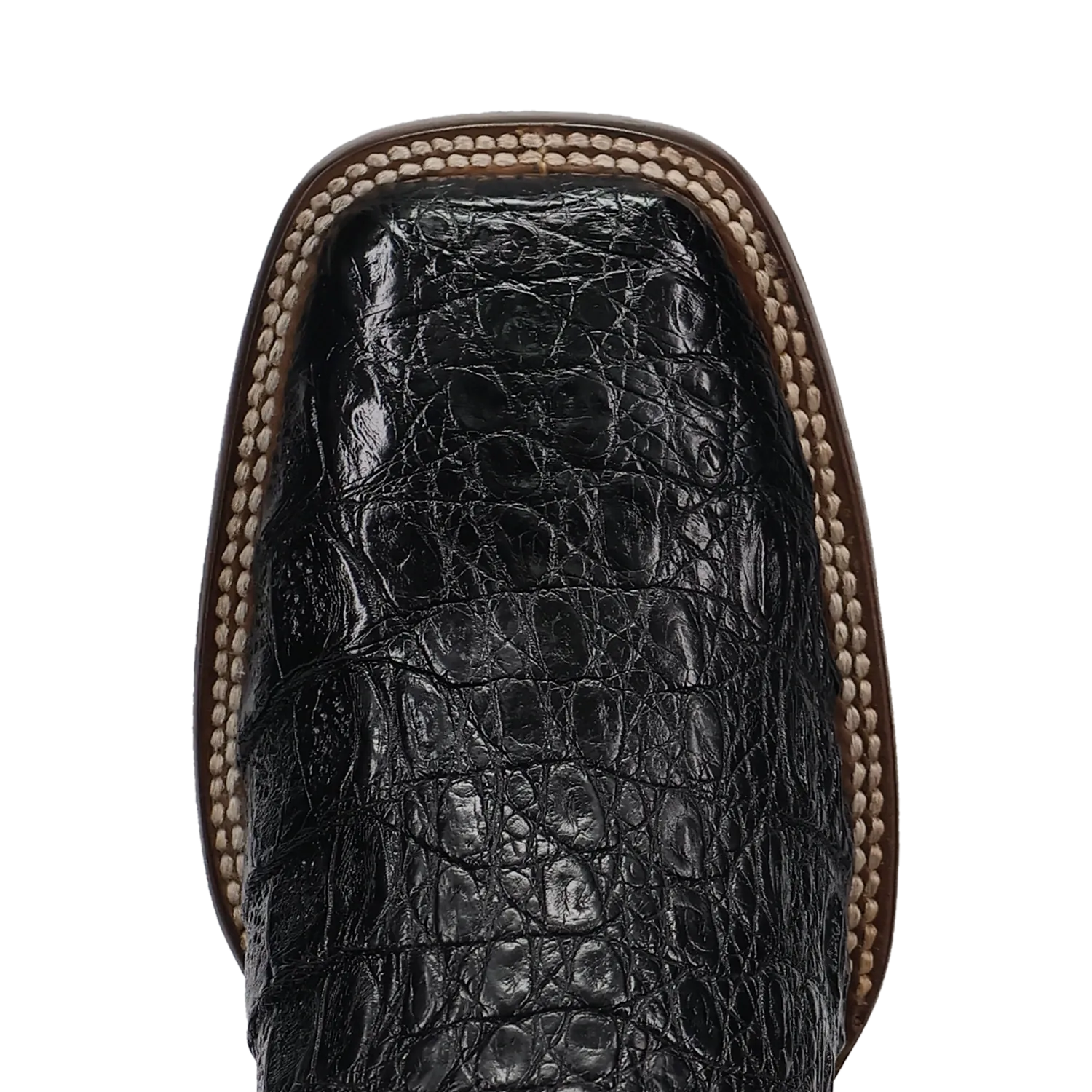 Dan Post Boots Boots Men's Marsh Caiman Wide Square Toe Boots Black Color - Dan Post Boots