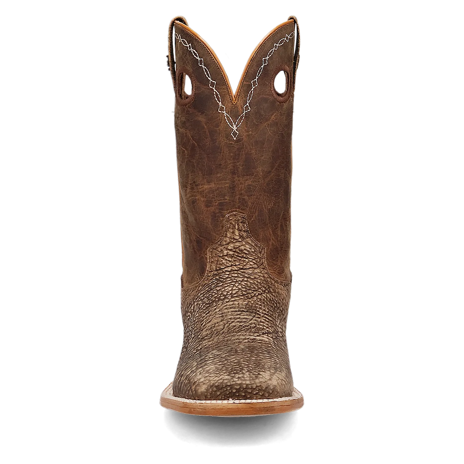 Dan Post Boots Boots Men's Murray Bison Leather Wide Square Toe Boots Brown Color - Dan Post Boots