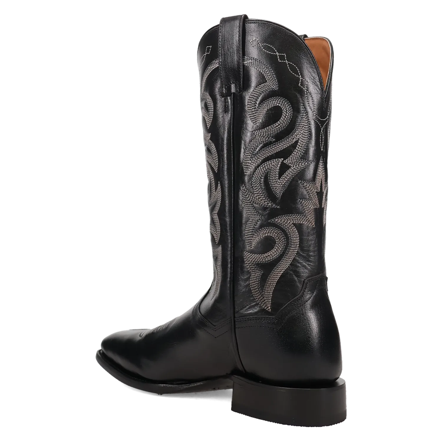 Dan Post Boots Boots Men's Remington Leather Square Toe Boots Black Color - Dan Post Boots