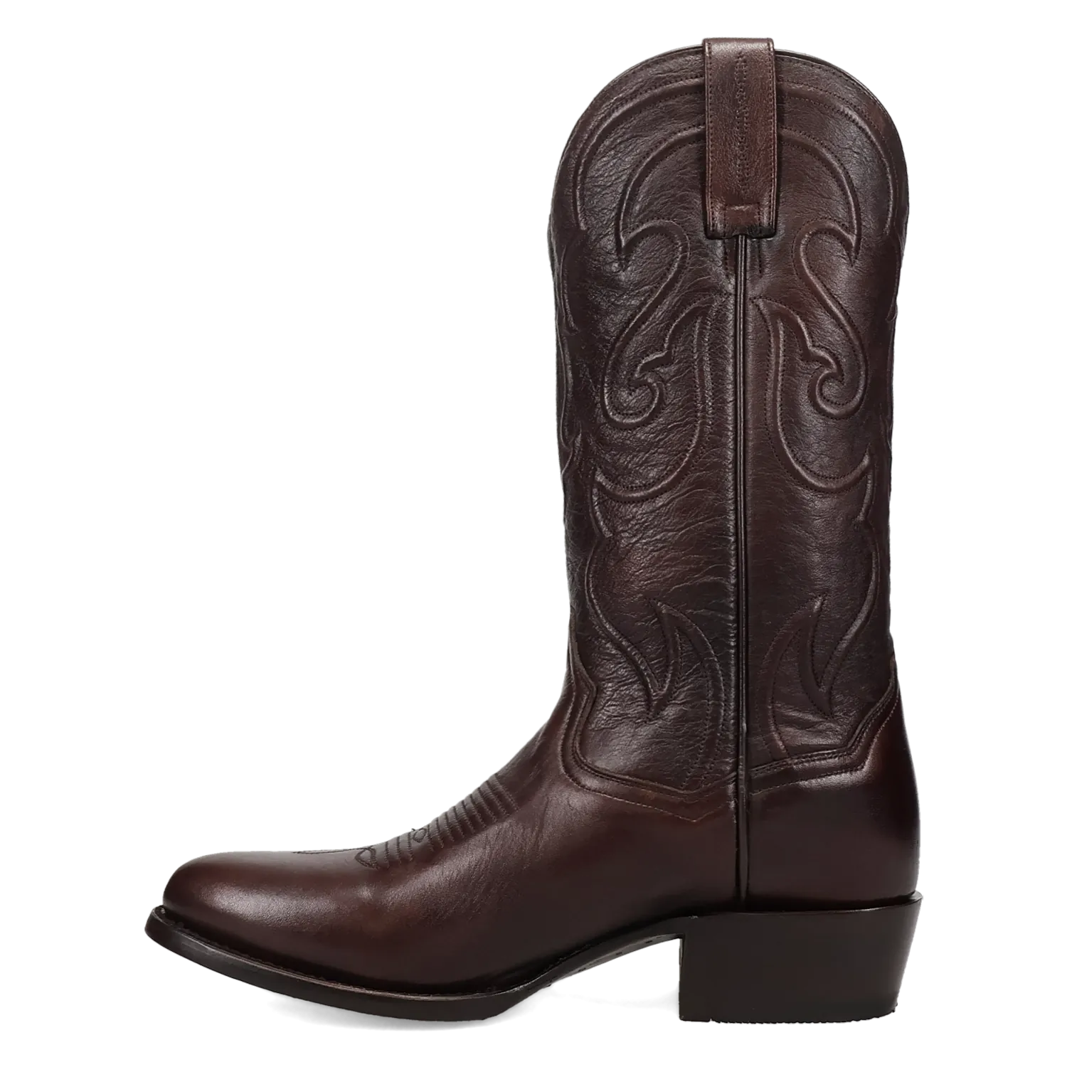 Dan Post Boots Boots Men's Rio Grande Leather Round Toe Boots Chocolate Color - Dan Post Boots