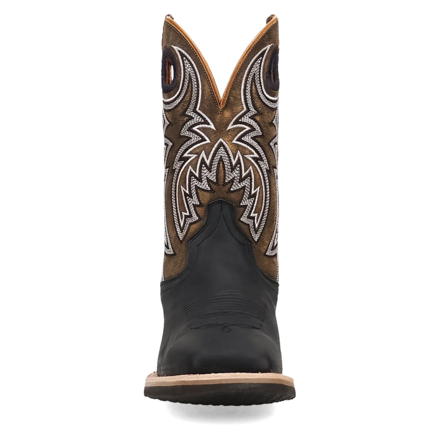 Dan Post Boots Boots Men's Royston Leather Wide Square Toe Boots Black Color - Dan Post Boots