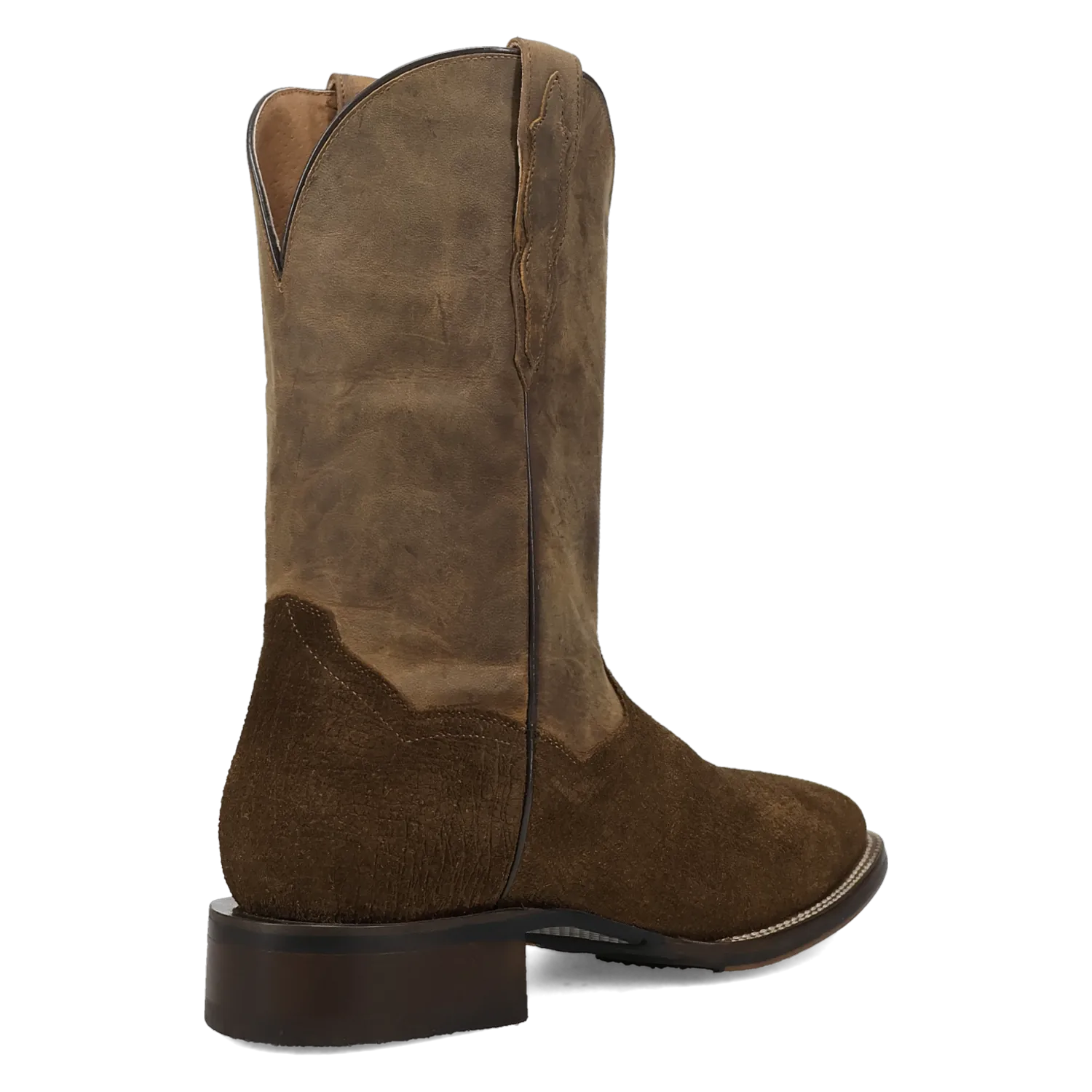Dan Post Boots Boots Men's Snyder Leather Wide Square Toe Boots Tan/Brown Color - Dan Post Boots