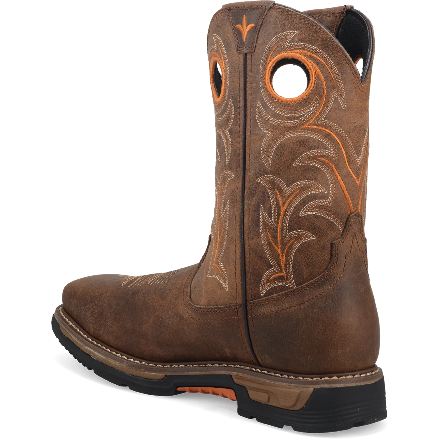 Dan Post Boots Boots Men's Storm´s Eye Waterproof Composite Wide Square Toe Work Boots Brown Color - Dan Post Boots