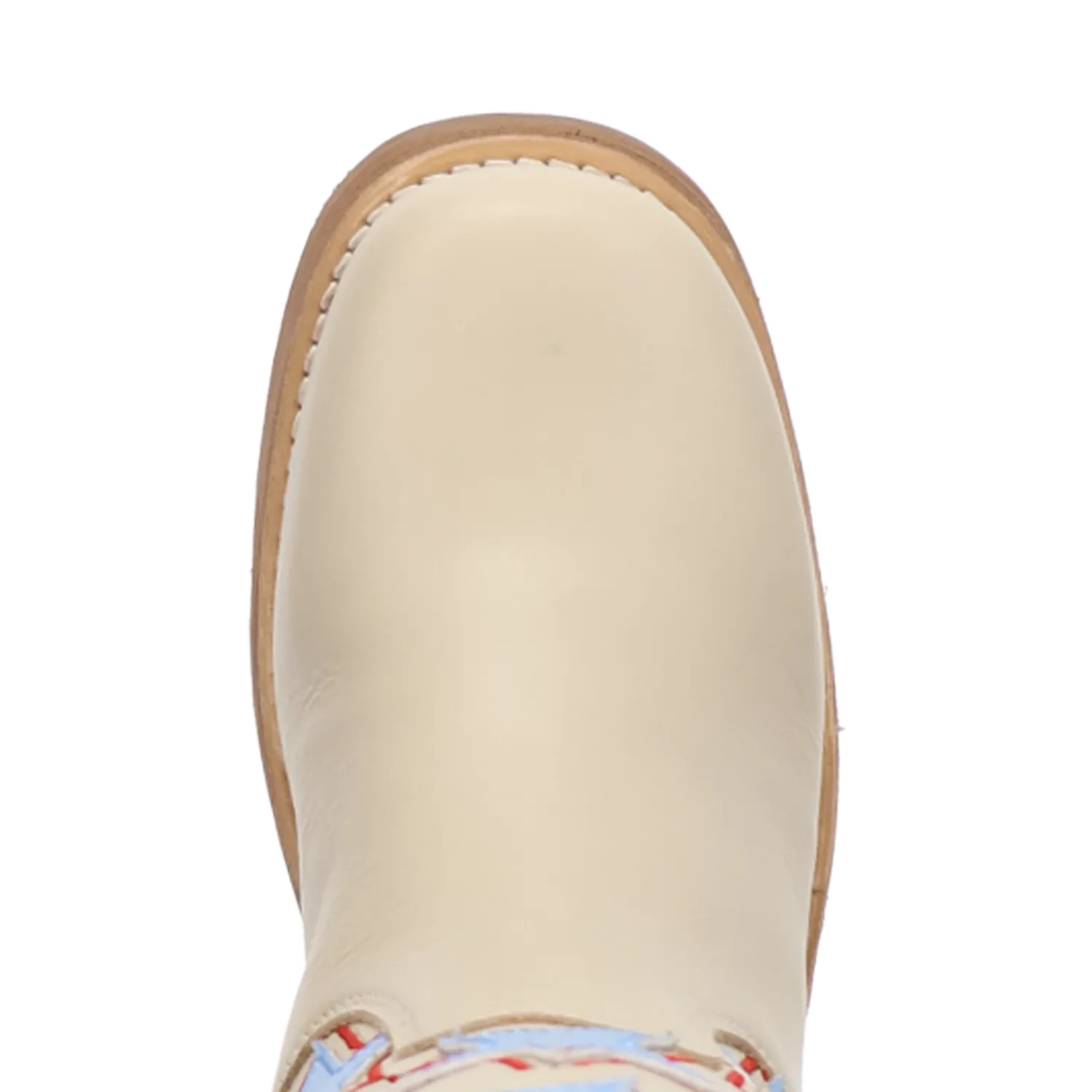 Dan Post Boots Boots Women's American Dream Leather Round Toe Boots Cream Color - Dingo