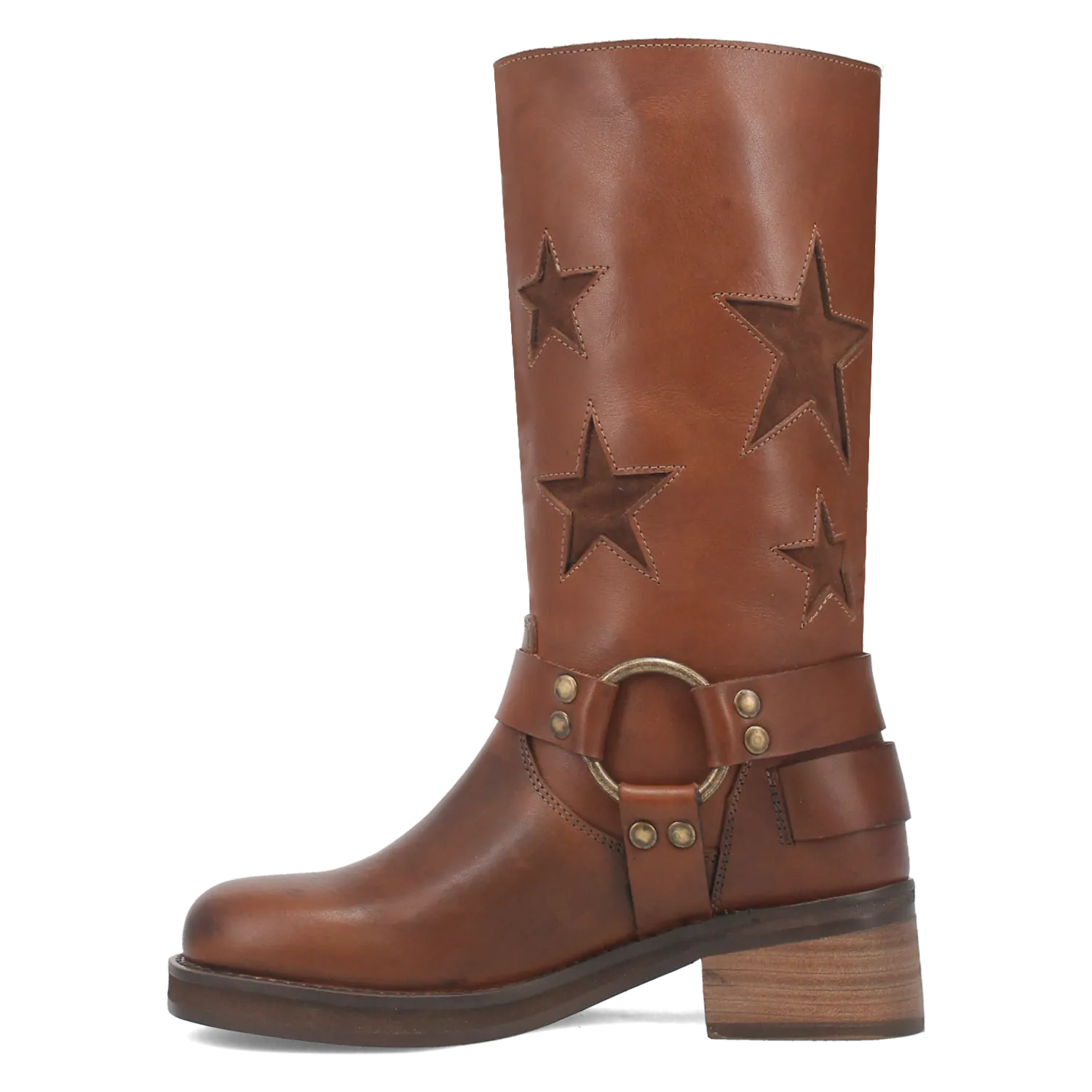 Dan Post Boots Boots Women's Blacklist Leather Round Toe Boots Brown Color - Dingo