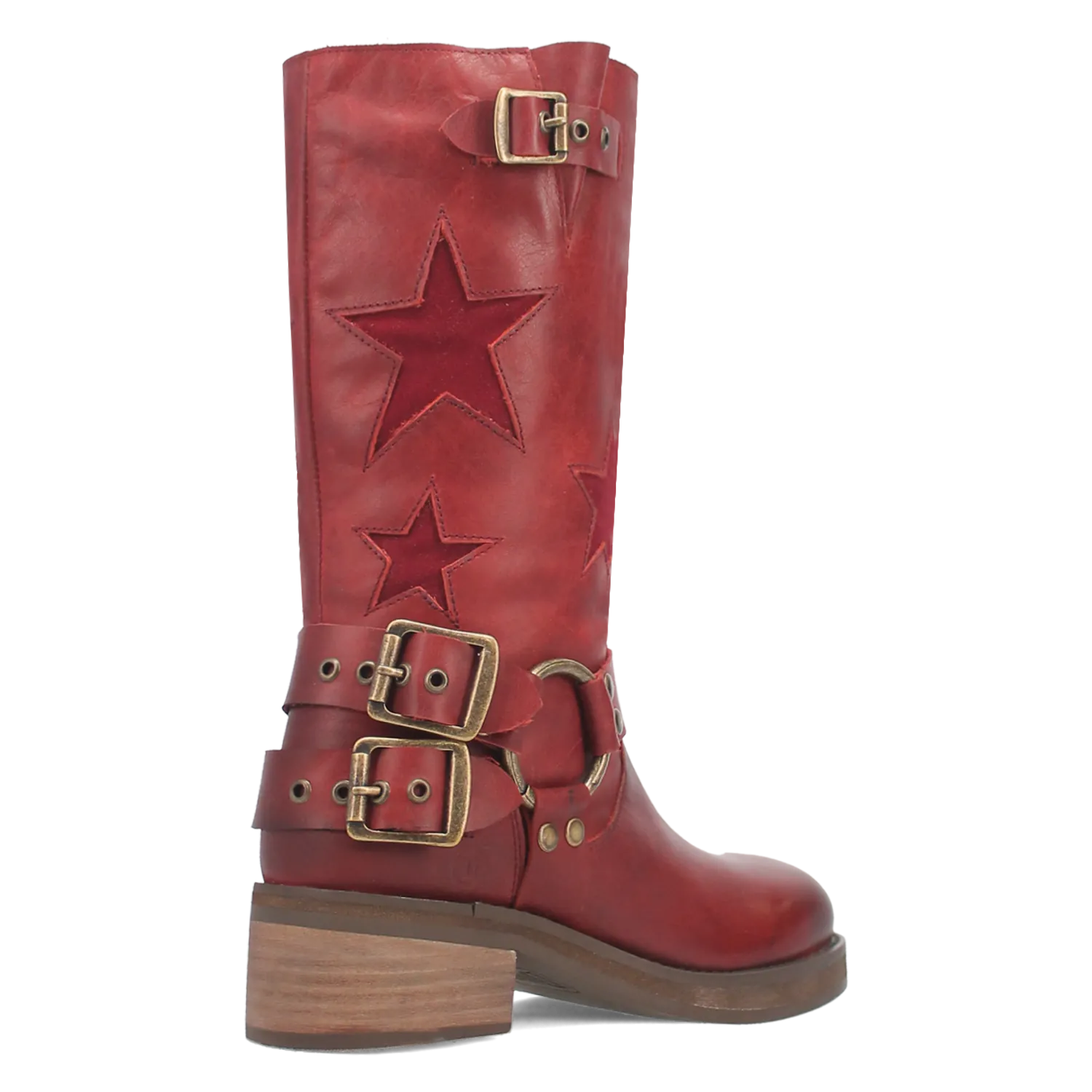 Dan Post Boots Boots Women's Blacklist Leather Round Toe Boots Wine Color - Dingo