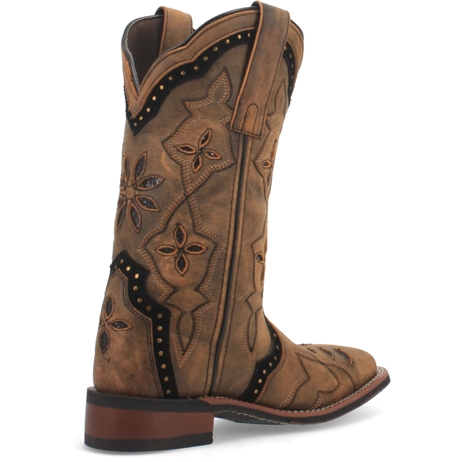 Dan Post Boots Boots Women's Bouquet Leather Wide Square Toe Boots Honey Color - Dan Post Boots