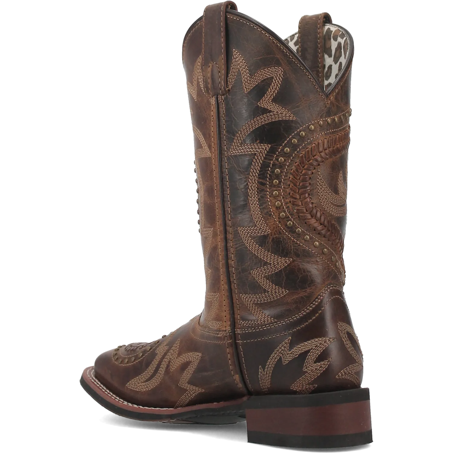Dan Post Boots Boots Women's Charli Leather Wide Square Toe Boots Tan Color - Dan Post Boots