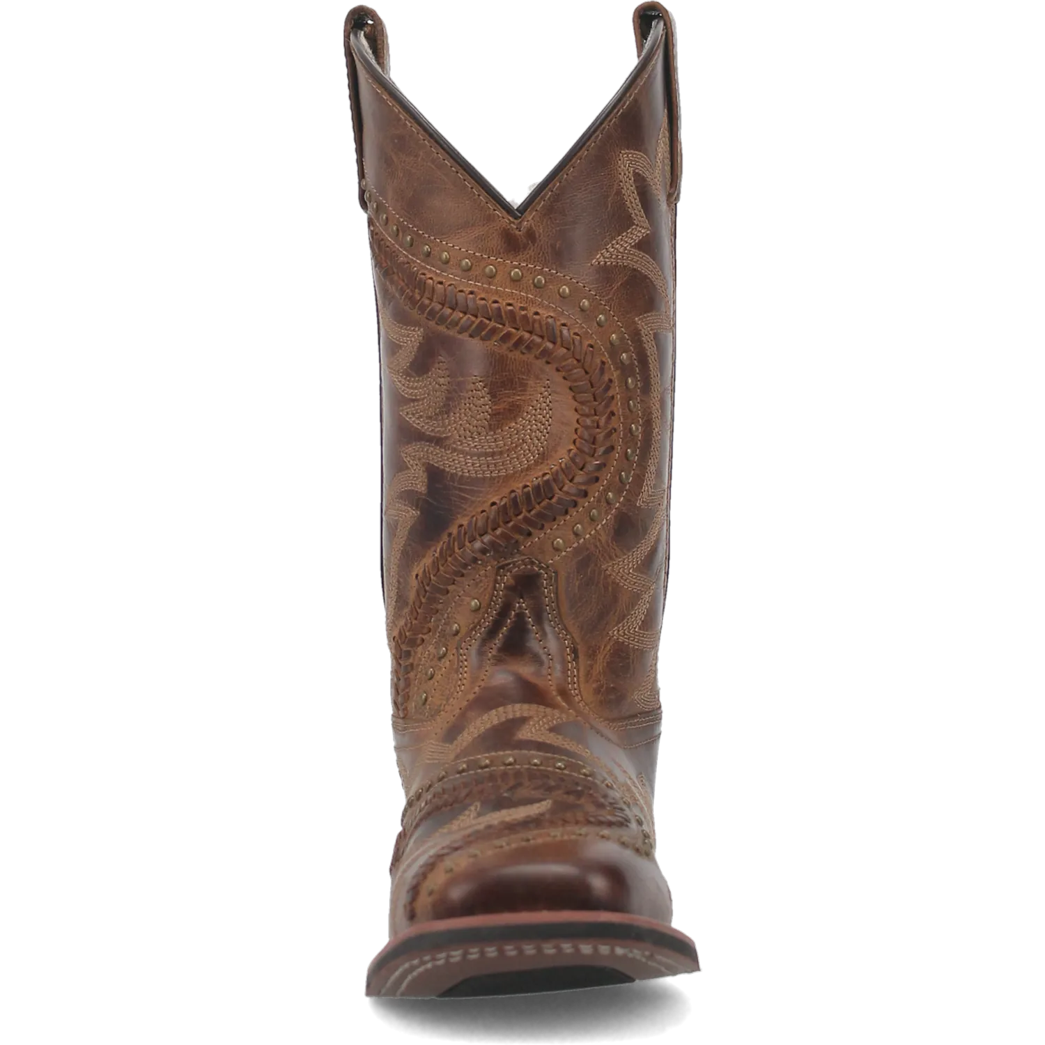 Dan Post Boots Boots Women's Charli Leather Wide Square Toe Boots Tan Color - Dan Post Boots