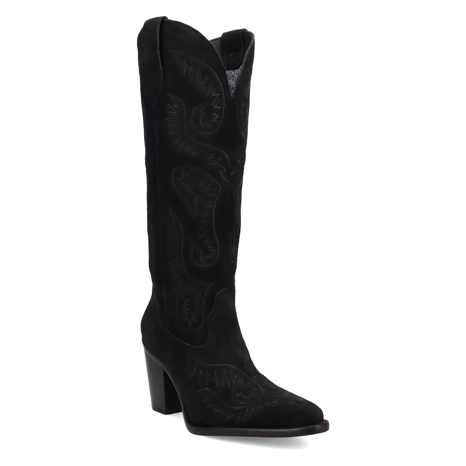 Dan Post Boots Boots Women's Evita Leather Tall Boot Black Color - Dingo