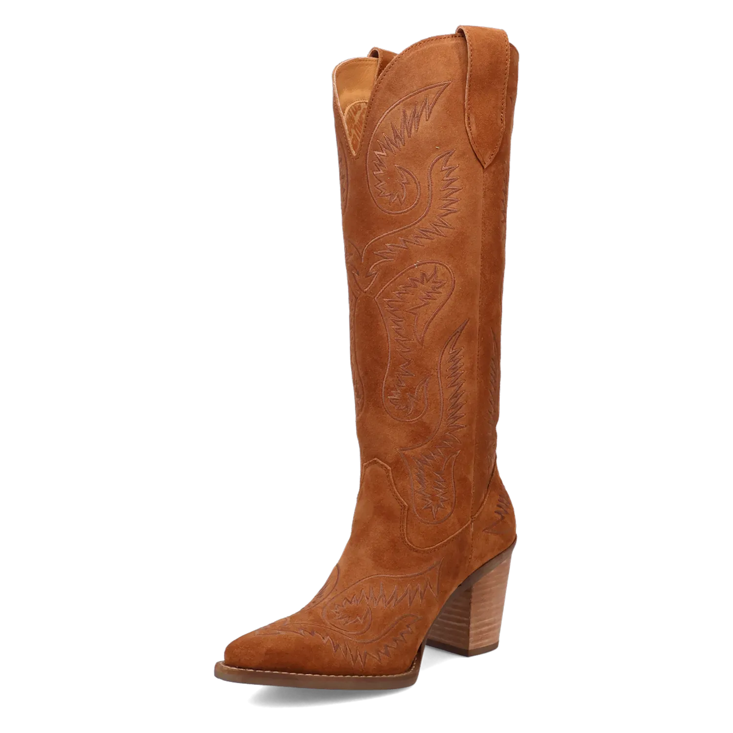 Dan Post Boots Boots Women's Evita Leather Tall Boot Camel Color - Dingo