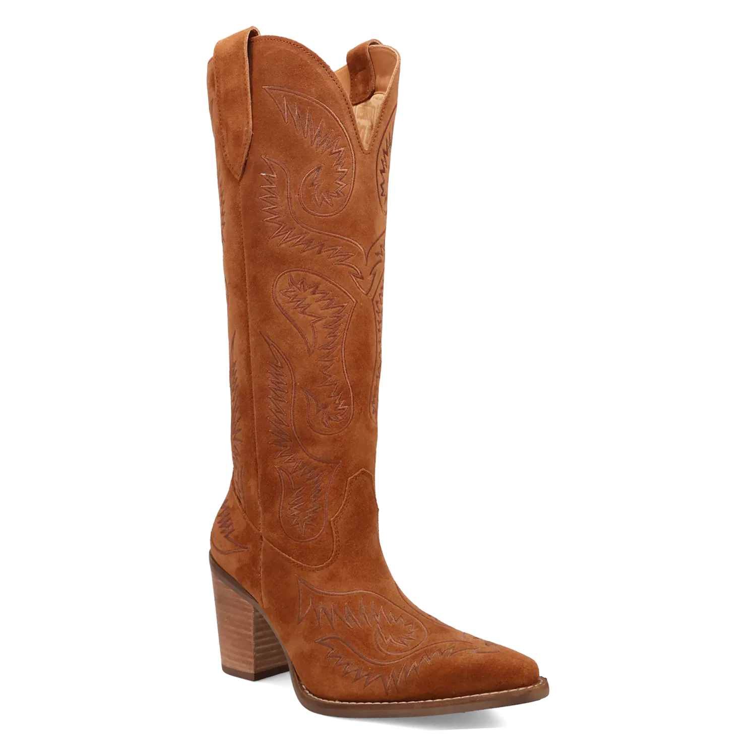 Dan Post Boots Boots Women's Evita Leather Tall Boot Camel Color - Dingo