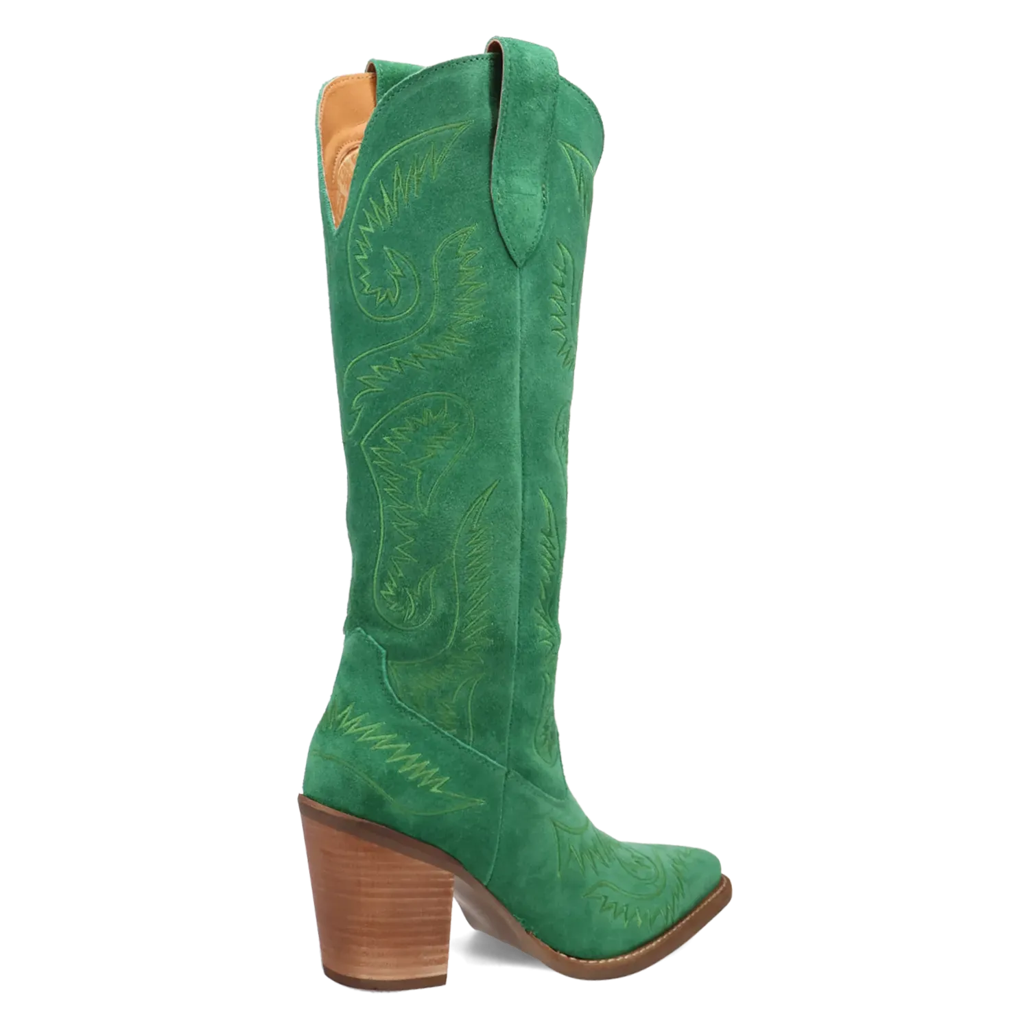 Dan Post Boots Boots Women's Evita Leather Tall Boot Green Color - Dingo