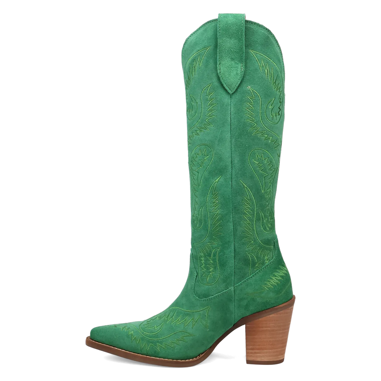 Dan Post Boots Boots Women's Evita Leather Tall Boot Green Color - Dingo