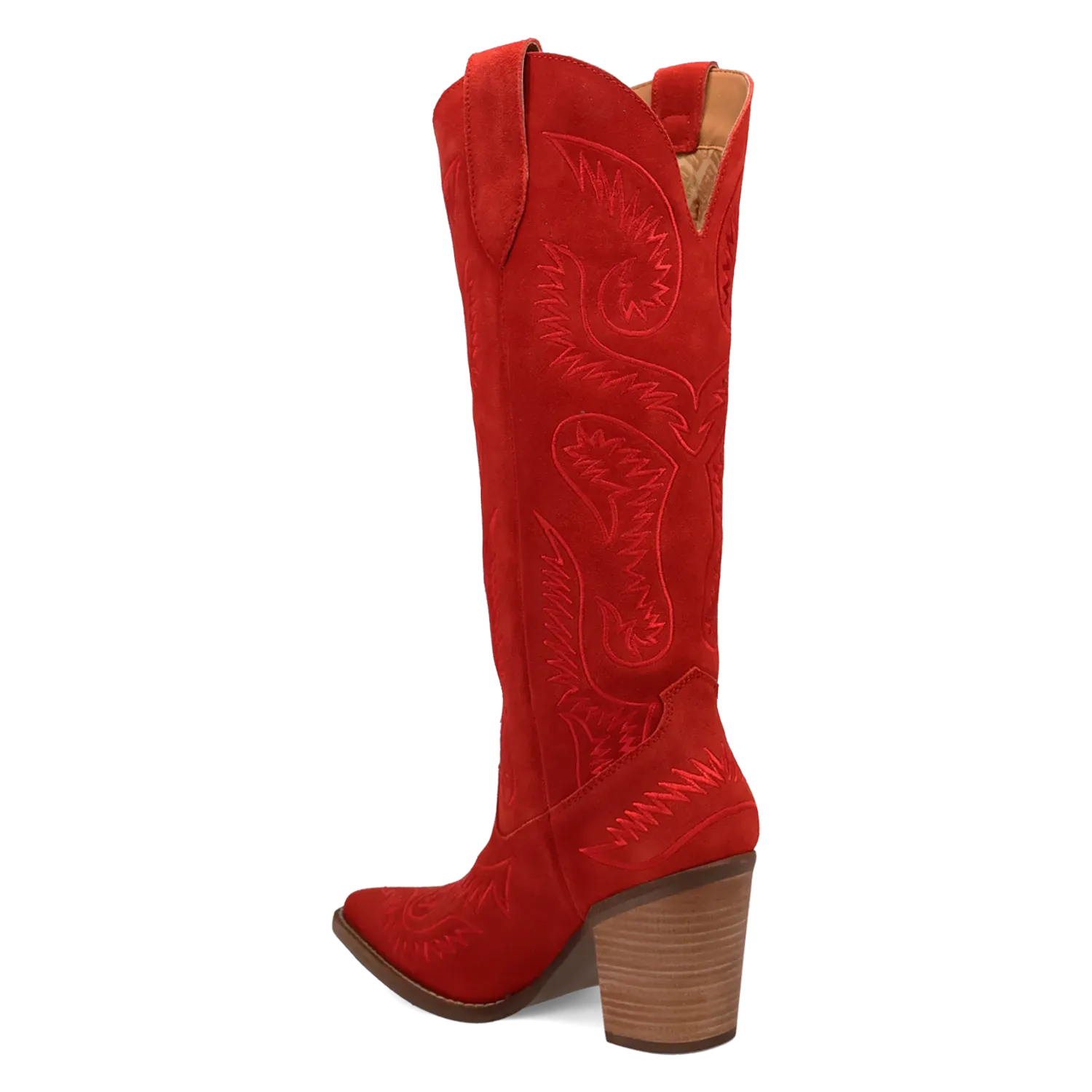 Dan Post Boots Boots Women's Evita Leather Tall Boot Red Color - Dingo