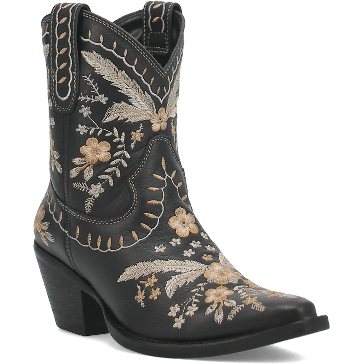 Dan Post Boots Boots Women´s Genuine Leather Primrose Bootie Black Color - Dingo