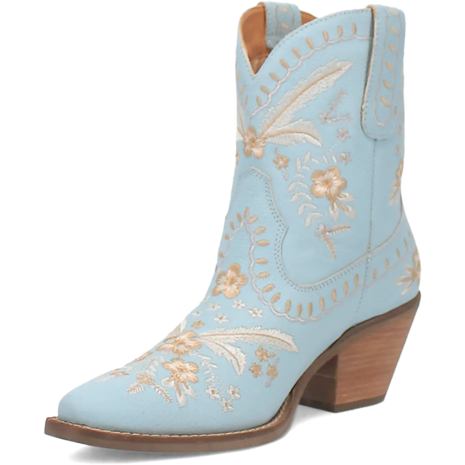 Dan Post Boots Boots Women´s Genuine Leather Primrose Bootie Blue Color - Dingo